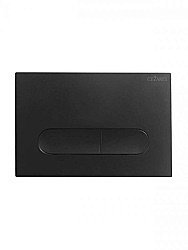 Кнопка для инсталляции Cezares LINER-BTN-NOP черная матовая купить в интернет-магазине сантехники Sanbest