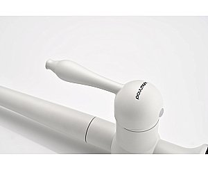 Смеситель для кухни Paulmark Retro Re213226-WH белый матовый купить в интернет-магазине сантехники Sanbest