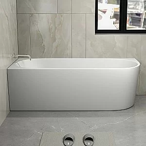 Ванна акриловая CeruttiSPA AMI CT10090 170х75 белая купить в интернет-магазине Sanbest
