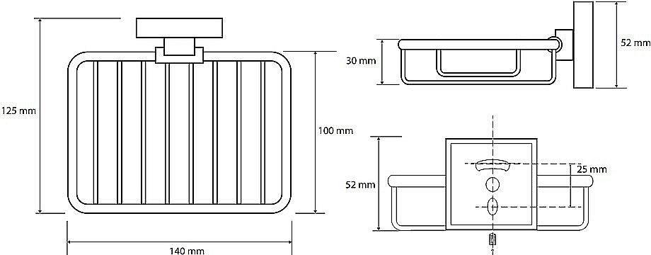 Мыльница Bemeta Beta 132108162 хром купить в интернет-магазине сантехники Sanbest