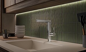 Смеситель для кухни Vincea VKF-22CH хром купить в интернет-магазине сантехники Sanbest