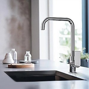 Смеситель для кухни Aquatek Лира AQ1480CR хром купить в интернет-магазине сантехники Sanbest