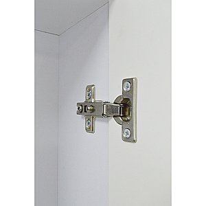 Зеркало со шкафом Loranto Моника 60 белое купить в интернет-магазине сантехники Sanbest