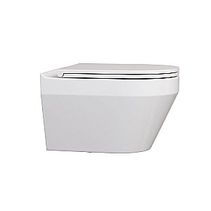 Унитаз Caprigo Modern Polo P-1403 безободковый, с крышкой микролифт, белый купить в интернет-магазине Sanbest