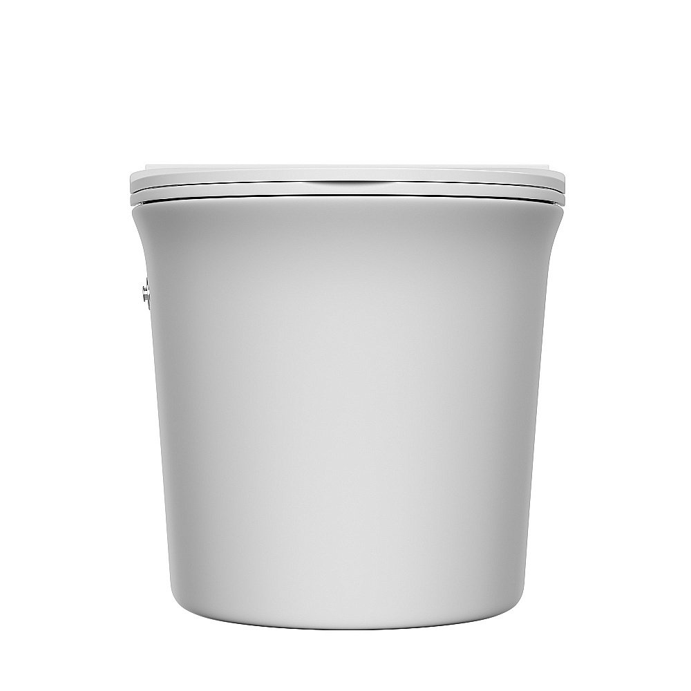 Унитаз подвесной Abber Bequem AC1124P белый, с крышкой микролифт купить в интернет-магазине Sanbest