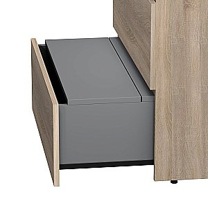 Тумба с раковиной AM.PM Gem S 75 светлый дуб для ванной в интернет-магазине Sanbest