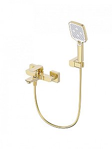 Смеситель для ванны WONZON & WOGHAND FORZA WW-639031-1-BG брашированное золото купить в интернет-магазине сантехники Sanbest
