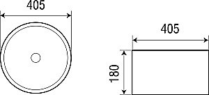 Накладная раковина WeltWasser WW ELBACH 3272 40,5 белая купить в интернет-магазине Sanbest