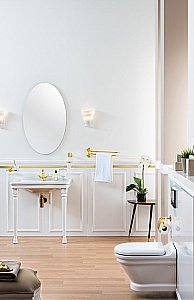 Раковина Creavit Antik 80 AN080-00CB00E-0000 белая купить в интернет-магазине Sanbest