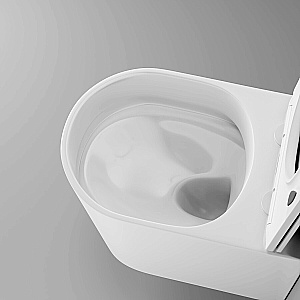 Унитаз подвесной Grossman Thin Rim GR-5602S белый, безободковый, с крышкой микролифт купить в интернет-магазине Sanbest