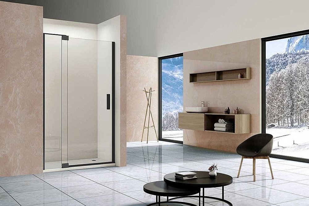 Душевая дверь Vincea Extra VDP-1E1011CLB 1000/1100 купить в интернет-магазине Sanbest