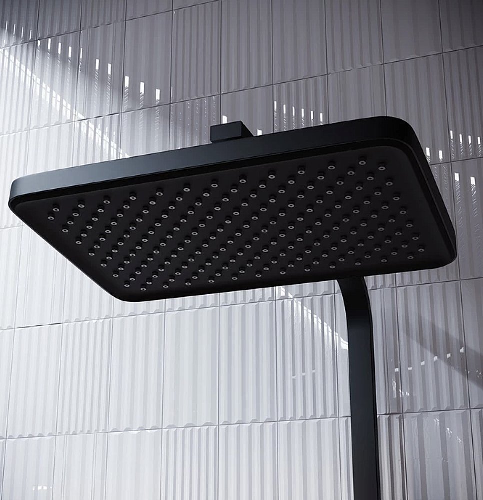 Душевая система Iddis Slide SLIBLBTi06 черный матовый купить в интернет-магазине сантехники Sanbest