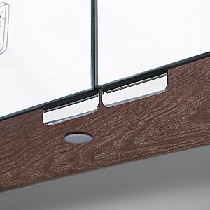 Зеркальный шкаф AM.PM Sensation 100 орех купить в интернет-магазине сантехники Sanbest