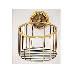 Бумагодержатель Magliezza Kollana 80510 бронза купить в интернет-магазине сантехники Sanbest