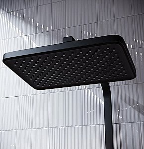 Душевая система Iddis Slide SLIBLBTi06 черный матовый купить в интернет-магазине сантехники Sanbest