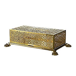 Салфетница Migliore Elisabetta ML.ELB-60.135.DO золото купить в интернет-магазине сантехники Sanbest