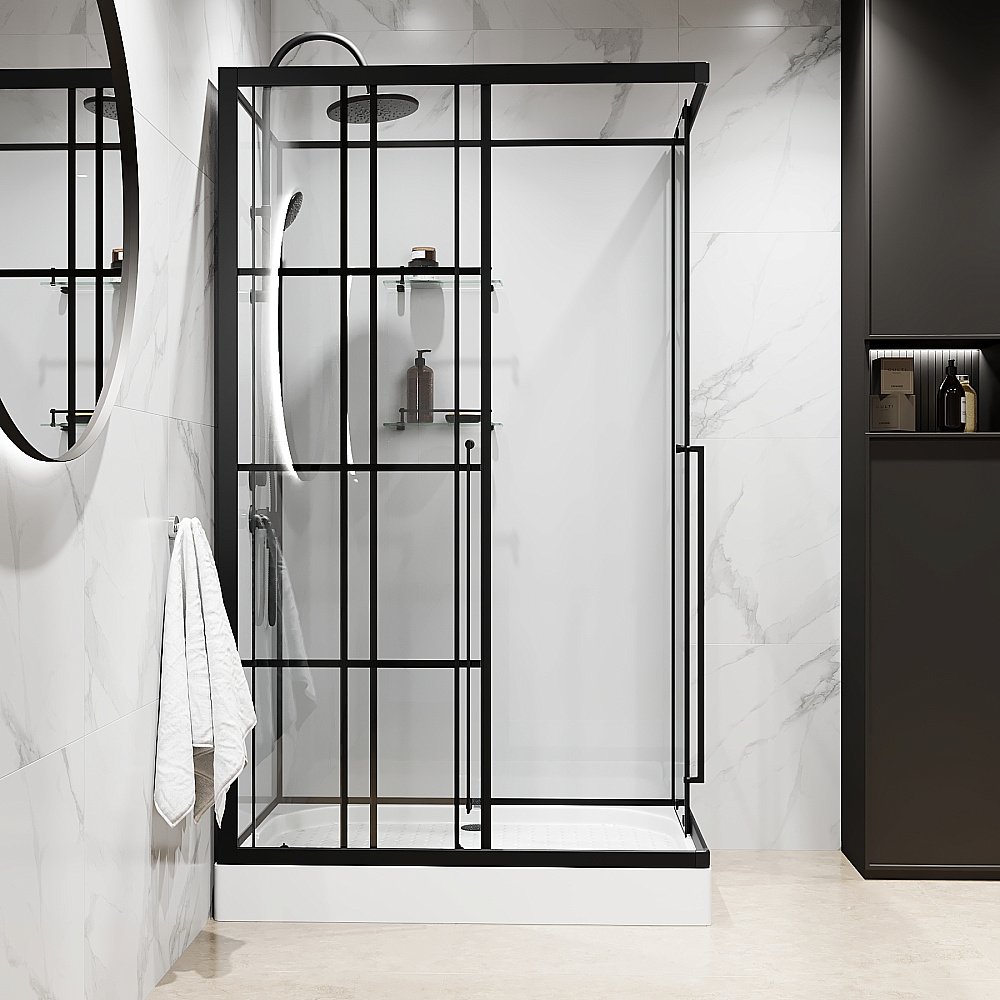 Душевая кабина Niagara Standart ST120/80/15Q/KL/BKT 120х80 купить в интернет-магазине Sanbest