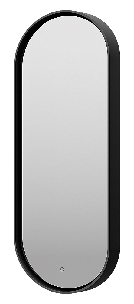Зеркало Brevita Сатурн SAT-Dro1-050-black 50x115 черное в ванную от интернет-магазине сантехники Sanbest