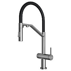 Смеситель для кухни Paulmark Zender Ze213155-BS брашированная сталь купить в интернет-магазине сантехники Sanbest