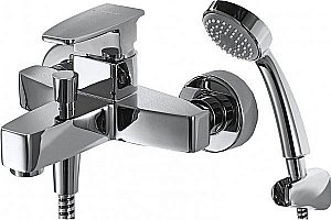 Смеситель для ванны Bravat RIFFLE F672106C-B купить в интернет-магазине сантехники Sanbest