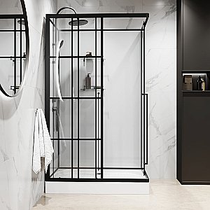 Душевая кабина Niagara Standart ST120/80/15Q/KL/BKT 120х80 купить в интернет-магазине Sanbest