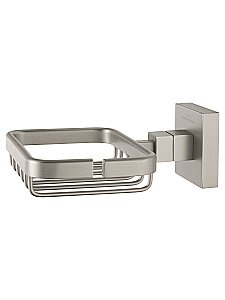 Мыльница с держателем WONZON & WOGHAND POLO, Брашированный никель (WW-8924-BN) купить в интернет-магазине сантехники Sanbest