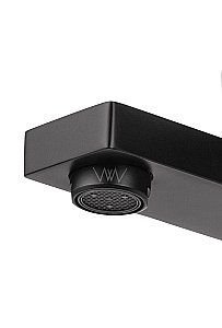 Смеситель для ванны с душем WONZON & WOGHAND CUBE, Черный матовый (WW-88639016-MB) купить в интернет-магазине сантехники Sanbest