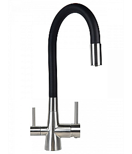 Смеситель для кухни Agger Elegant A3230322 сатин матовый купить в интернет-магазине сантехники Sanbest