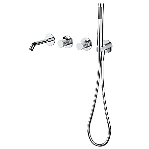 Смеситель для ванны Vincea Aura VBTW-6AU1CH хром купить в интернет-магазине сантехники Sanbest