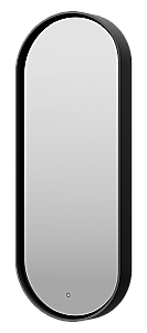 Зеркало Brevita Сатурн SAT-Dro1-050-black 50x115 черное в ванную от интернет-магазине сантехники Sanbest