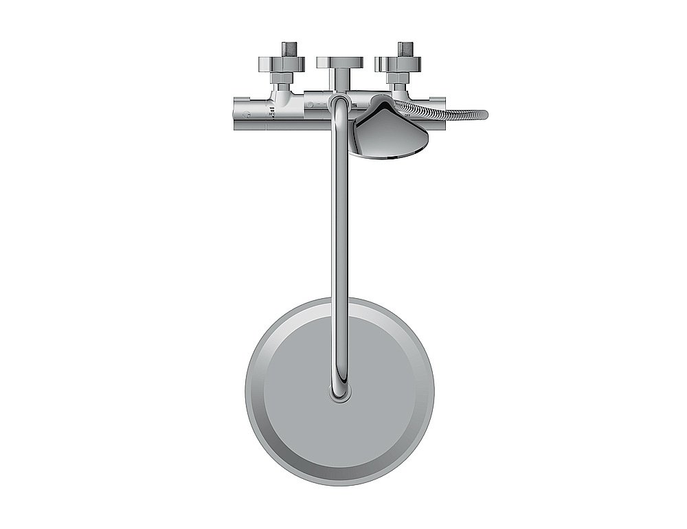 Душевая система Cersanit BRASKO 63066 хром купить в интернет-магазине сантехники Sanbest