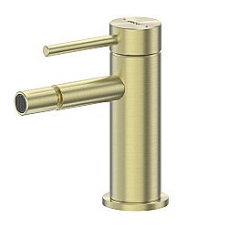 Смеситель для биде Abber Wasser Kreis 316 AF8124BG золото брашированное купить в интернет-магазине сантехники Sanbest