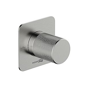 Дивертор Wasserkraft Tauber A296 2 выхода, никель для смесителя в интернет-магазине сантехники Sanbest