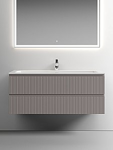 Тумба с раковиной Sancos SNOB T SNT120SM 120 Doha Soft для ванной в интернет-магазине Sanbest