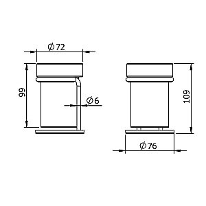 Стакан Langberger Accessories 10913A купить в интернет-магазине сантехники Sanbest