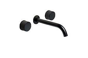 Смеситель для раковины Boheme Prestige 152-2-B-PR черный матовый купить в интернет-магазине сантехники Sanbest