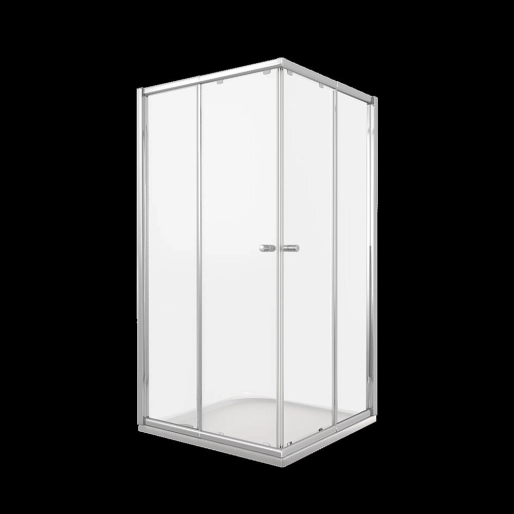 Душевой уголок Good Door LIRA CR-100-C-CH 100x100 купить в интернет-магазине Sanbest