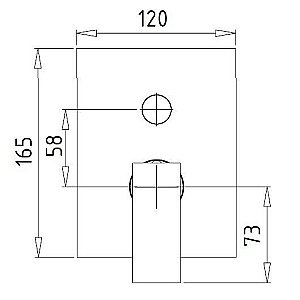 Смеситель для душа Migliore Kvant Black 30439 купить в интернет-магазине сантехники Sanbest