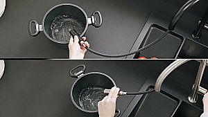 Смеситель для кухни Hansgrohe Talis M54 72801800 нержавеющая сталь купить в интернет-магазине сантехники Sanbest