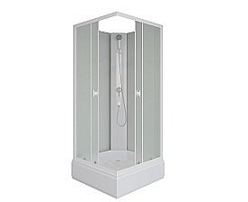 Душевая кабина Niagara Promo P90/26Q/MT/BK 90х90 купить в интернет-магазине Sanbest