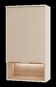 Шкаф подвесной Misty Enfida 60 ENF-08060-031 Бежевый / Дуб Сонома светлый для ванной в интернет-магазине сантехники Sanbest