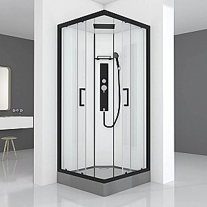 Душевая кабина Black&White Galaxy G8002 90x90 купить в интернет-магазине Sanbest