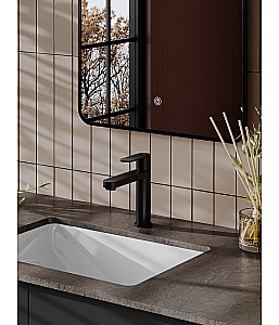 Cмеситель для раковины Agger Sweet A2702144 черный матовый купить в интернет-магазине сантехники Sanbest