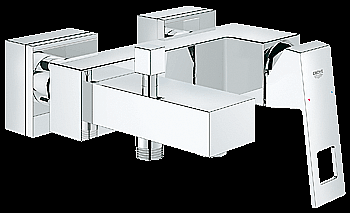 Смеситель для ванны Grohe Eurocube 23140 000 купить в интернет-магазине сантехники Sanbest