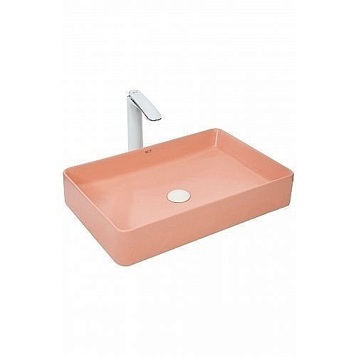 Раковина накладная WeltWasser WW ELBACH 2174 MP 60 розовая матовая купить в интернет-магазине Sanbest