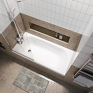 Ванна акриловая Niagara Atrio NG-A17070 170х70 белая купить в интернет-магазине Sanbest