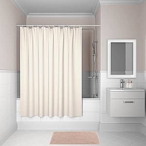 Текстильная шторка для ванной IDDIS Décor D30P218i11 купить в интернет-магазине сантехники Sanbest