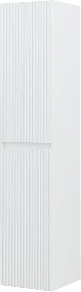 Шкаф-пенал Aquanet Альтера 33715834 белый матовый для ванной в интернет-магазине сантехники Sanbest