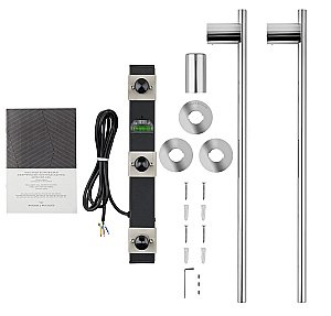 Полотенцесушитель электрический встраиваемый WONZON & WOGHAND DORTMUND, Хром (WW-A362-CR) купить в интернет-магазине сантехники Sanbest