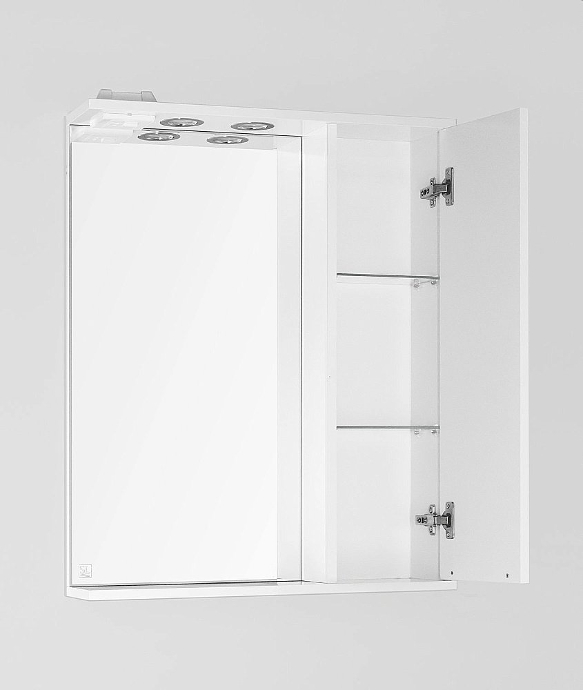 Зеркало со шкафом Style Line Жасмин 65/С в ванную от интернет-магазине сантехники Sanbest